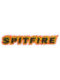 Spitfire Flames Script Medium Sticker