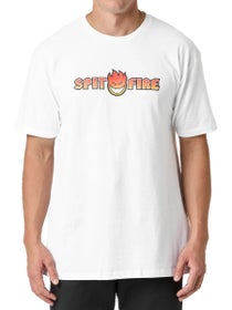 Spitfire OG Split Fade Fill T-Shirt White