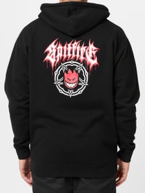 Spitfire Pentagram Drip DBL Hoodzip Black