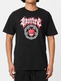 Spitfire Pentagram Drip T-Shirt Black