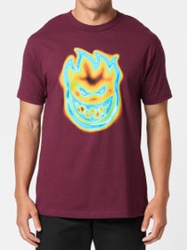 Spitfire Radioactive Bighead T-Shirt Burgundy