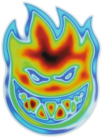Spitfire Radioactive Bighead Medium Sticker