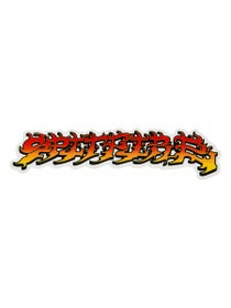 Spitfire Savie II Script Sticker Medium