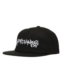 Spitfire Savie II Snapback Hat Black/White