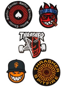 Spitfire x Thrasher Sticker Pack