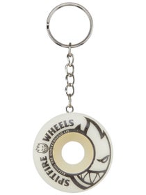 Spitfire Wheel Keychain Natural