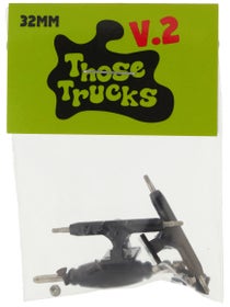Slushcult Those Trucks V2 Fingerboard Trucks Black 32mm