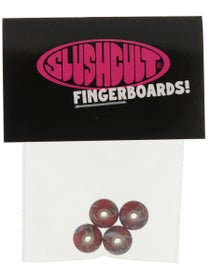 Slushcult Swirl Grom Fingerboard Wheels Swirl Red