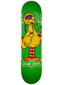 Shorty's Sesame Creeps Big Bird Deck 8.25 x 32