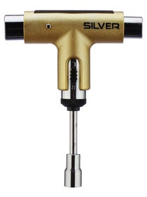 Silver Ratchet Tool Metallic Gold