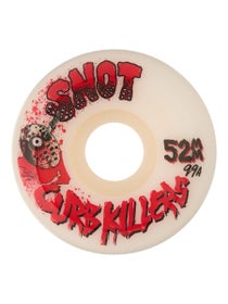 Snot Curb Killer Conical 99a Wheels 52mm White