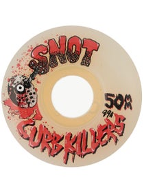 Snot Curb Killers 99a Wheels 50mm White