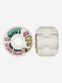 Snot Dead Dave Wide Boys 101a Wheels 52mm Clear