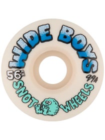 Snot Wide Boys 99a Wheels 56mm White