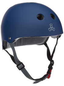 Triple 8 THE Certified Sweatsaver Helmet Navy Rubber