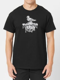 Thrasher x Anti Hero Cover The Earth T-Shirt Black