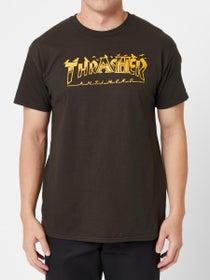 Thrasher x Anti Hero Pigeon Mag T-Shirt Dark Chocolate
