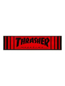 Thrasher Bar 8" Sticker Black/Red