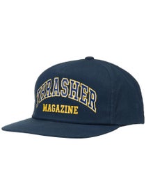 Thrasher Drop Out Snapback Hat Navy