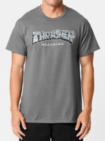 Thrasher Disco By Spanky T-Shirt Charcoal