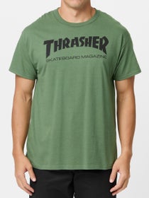Thrasher Mag Logo T-Shirt Army Green
