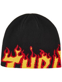 Thrasher Flame Skully Beanie Black