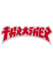 Thrasher Godzilla Die Cut Sticker White/Red