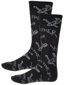 Thrasher Gonz Logo Crew Socks