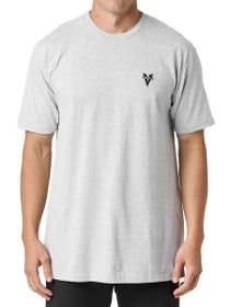 Venture Heritage Embroidered T-Shirt Ash Grey