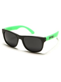 Thrasher Logo Sunglasses Black/Green