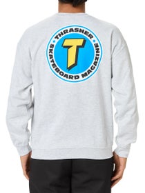 Thrasher Number 1 Redux Crewneck Ash Grey