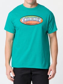 Thrasher Ninety-Five By Spanky T-Shirt Jade Dome