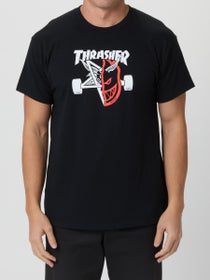 Thrasher x Spitfire Thrash & Burn T-Shirt Black