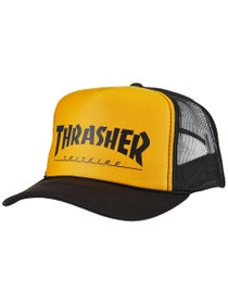 Thrasher x Spitfire Mesh Hat Black/Gold