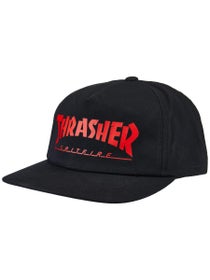 Thrasher x Spitfire Snapback Hat Black