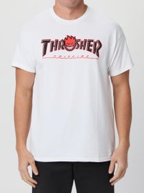 Thrasher x Spitfire Bighead Outline T-Shirt White