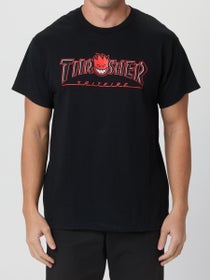 Thrasher x Spitfire Bighead Outline T-Shirt Black