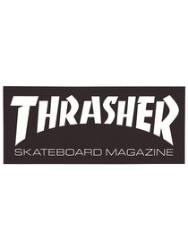 Thrasher Skate Mag Logo Medium Sticker Black