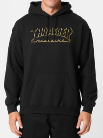 Thrasher Shadow Mag Logo Hoodie Black
