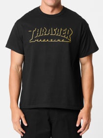 Thrasher Shadow Mag Logo T-Shirt Black