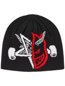 Thrasher x Spitfire Thrash & Burn Skully Beanie Black