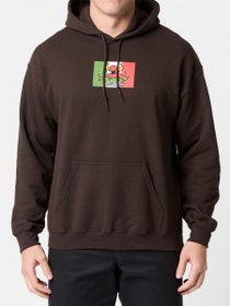 Thrasher x Toy Machine Hecho Hoodie Dark Chocolate