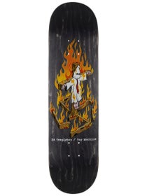 Toy Machine Templeton Charred Cross Deck 8.25 x 31.63