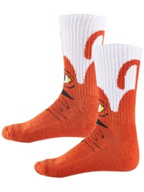Toy Machine Sect Hug Crew Socks Rust
