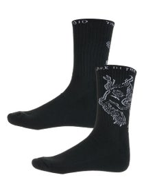 Toy Machine The Void Crew Socks Black