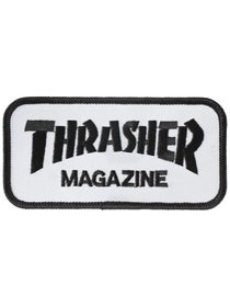 Thrasher Logo Patch White