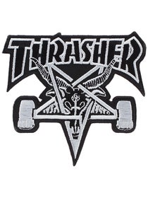 Thrasher Skate Goat Black Patch