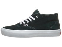 Vans Skate Authentic Mid Shoes Dark Forest