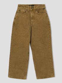 Vans YOUTH Check-5 Baggy Denim Pants Sepia