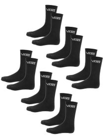 Vans Classic Crew Socks 6pk Black